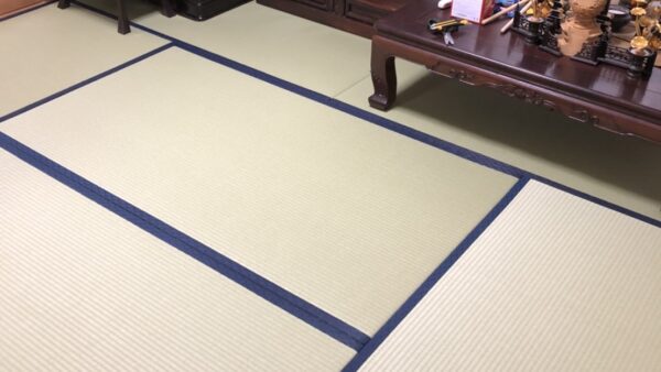 静岡市で和紙畳の張り替えをしました。